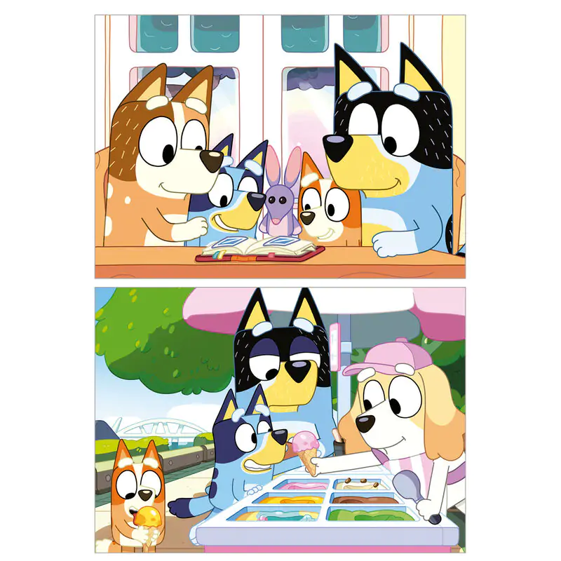 Bluey puzzle 2x48db-os termékfotó