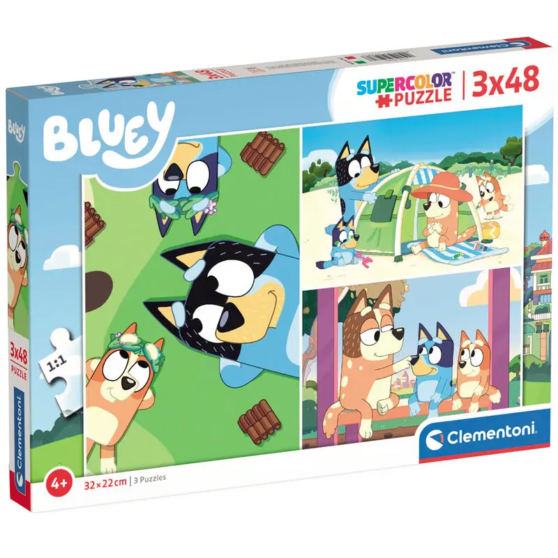 Bluey puzzle 2x48db-os termékfotó