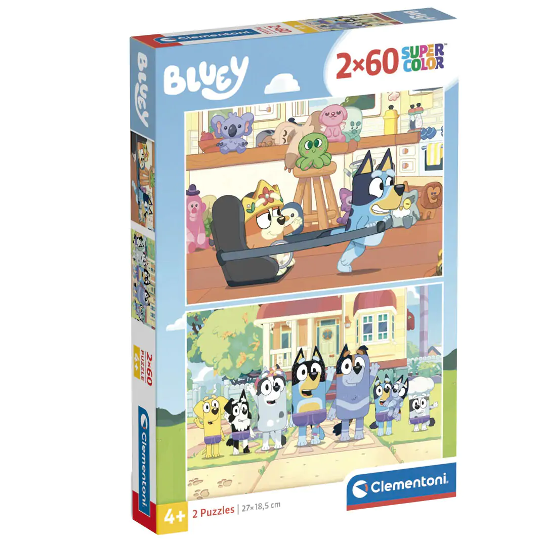 Bluey puzzle 2x60db-os termékfotó