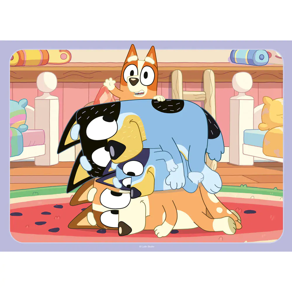Bluey puzzle 4x42 db-os termékfotó