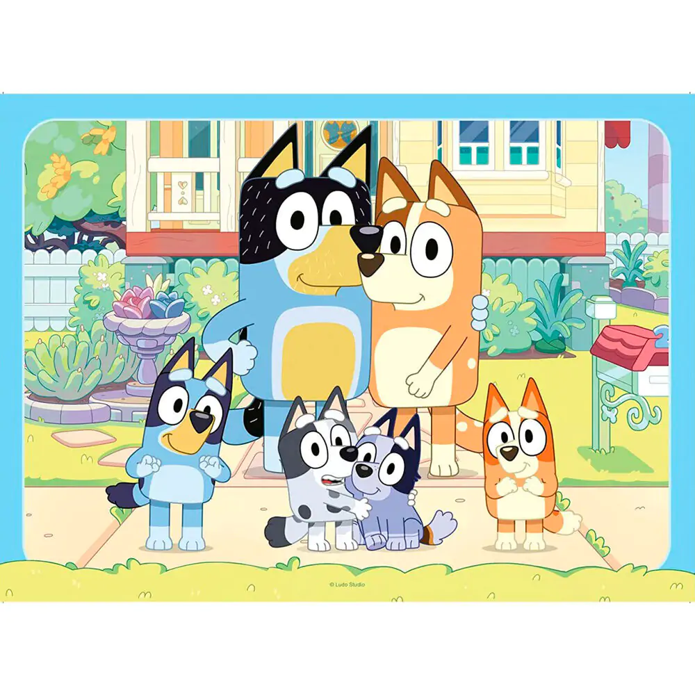 Bluey puzzle 4x42 db-os termékfotó