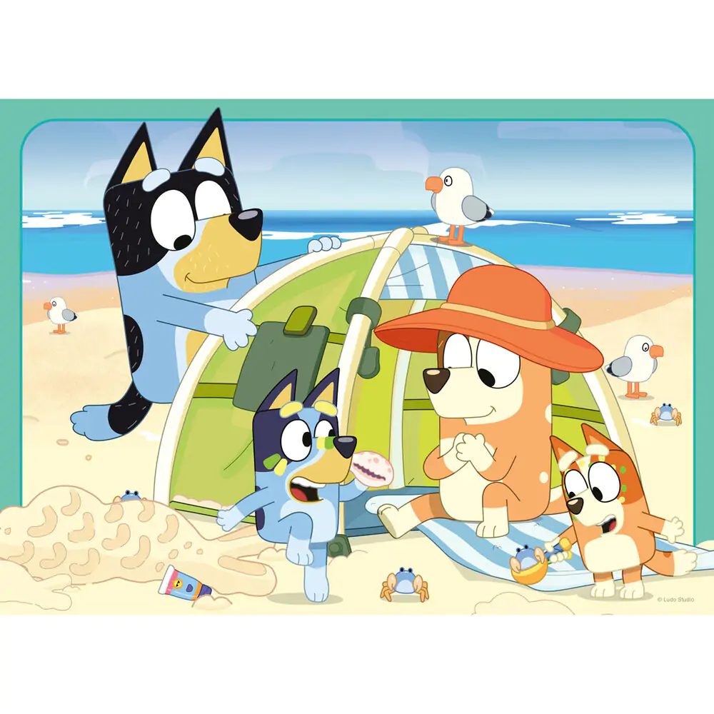 Bluey puzzle 4x42 db-os termékfotó