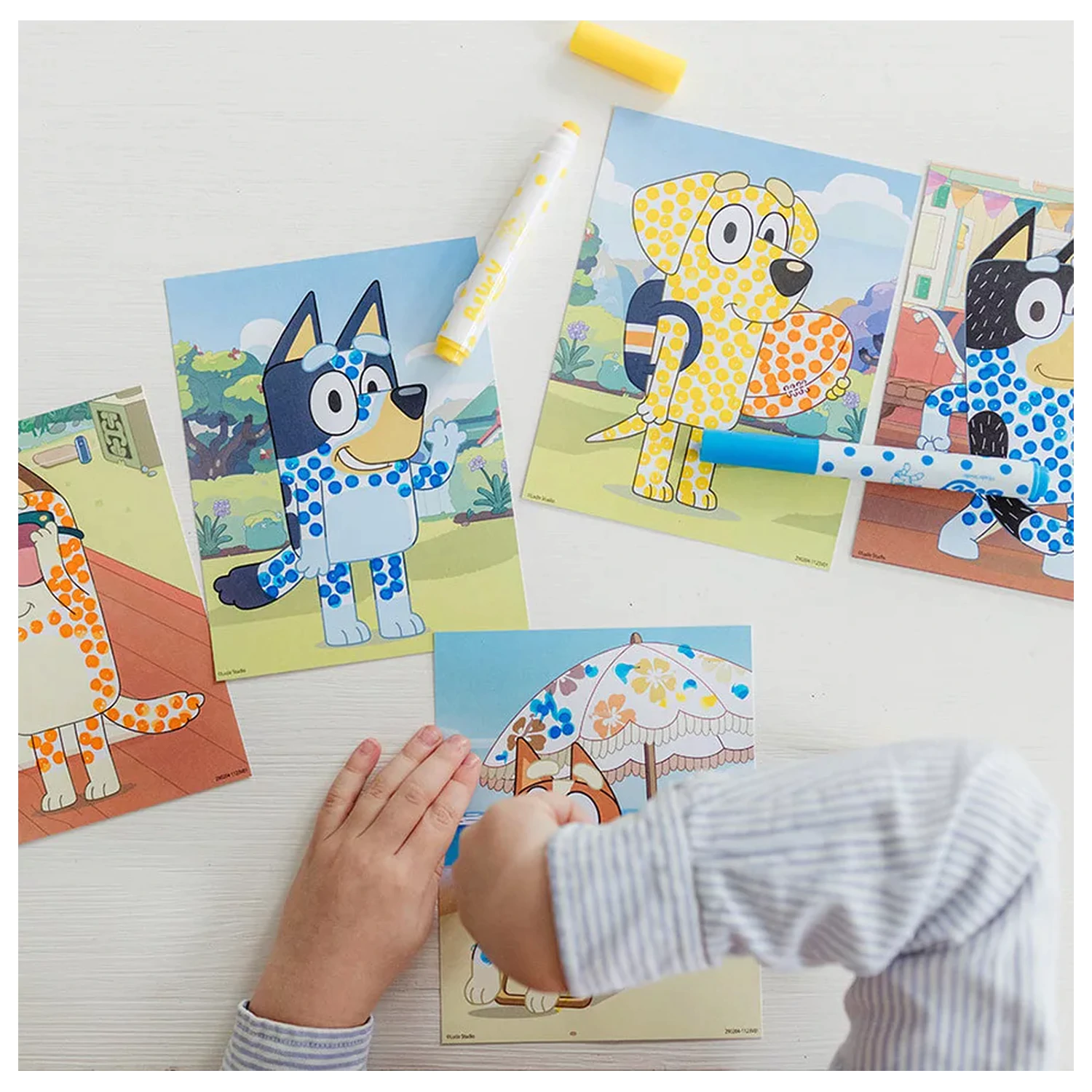 Bluey Rest pontbélyegző kreatív szett termékfotó