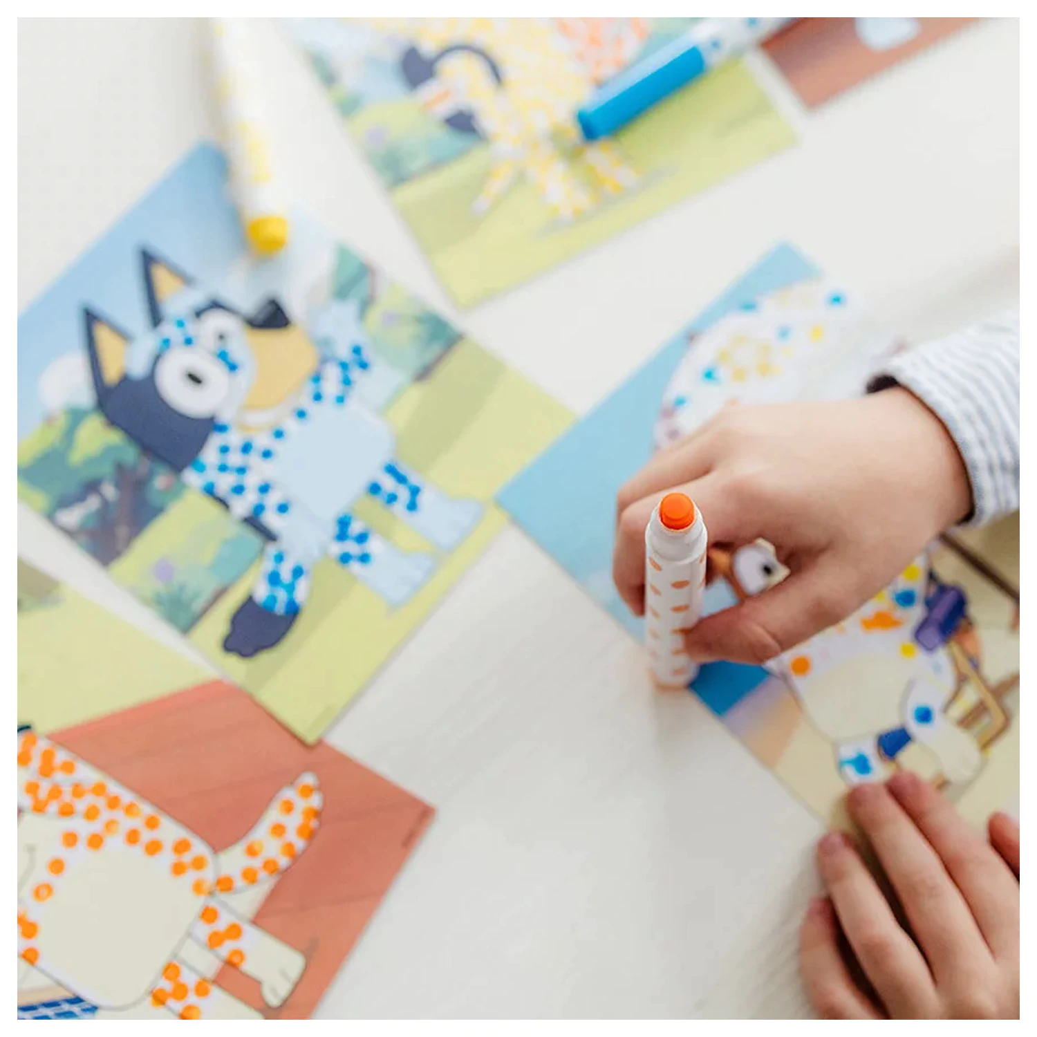 Bluey Rest pontbélyegző kreatív szett termékfotó