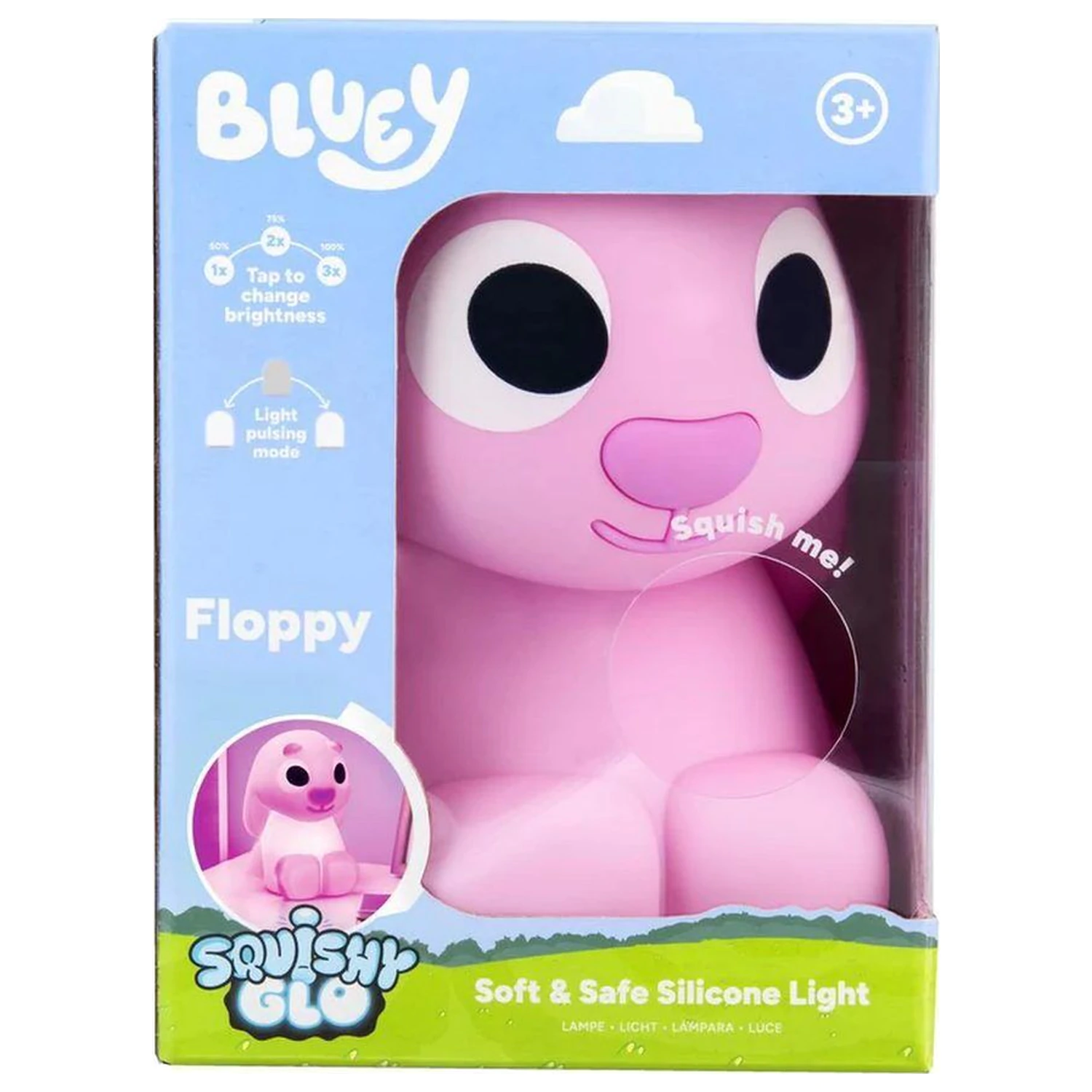 Bluey SquishyGlo Floppy szilikon lámpa  termékfotó