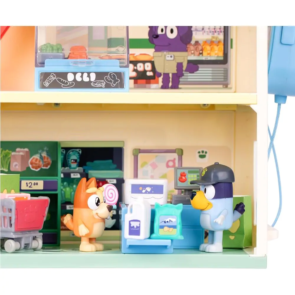 Bluey Supermarket játékkészlet +és figurák termékfotó