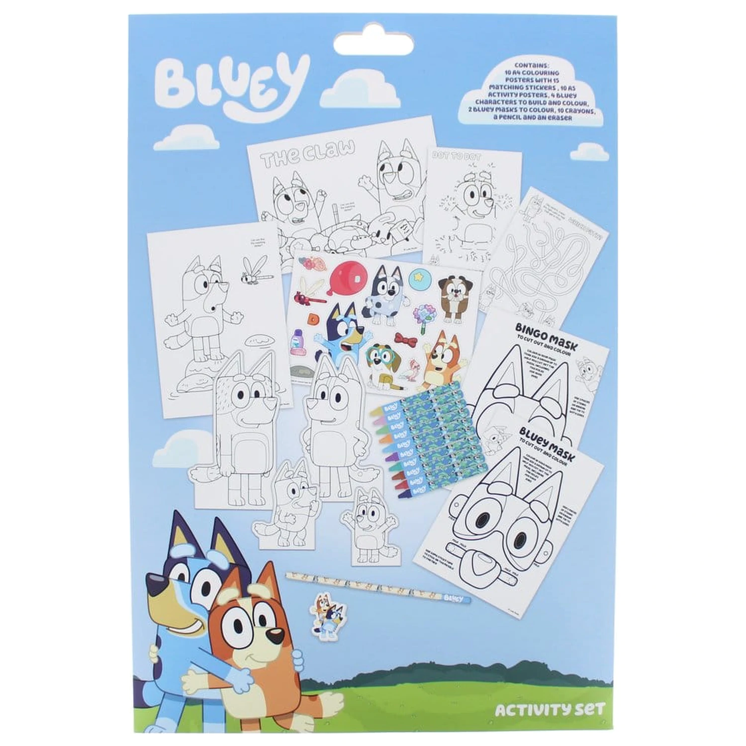 Bluey színező csomag termékfotó
