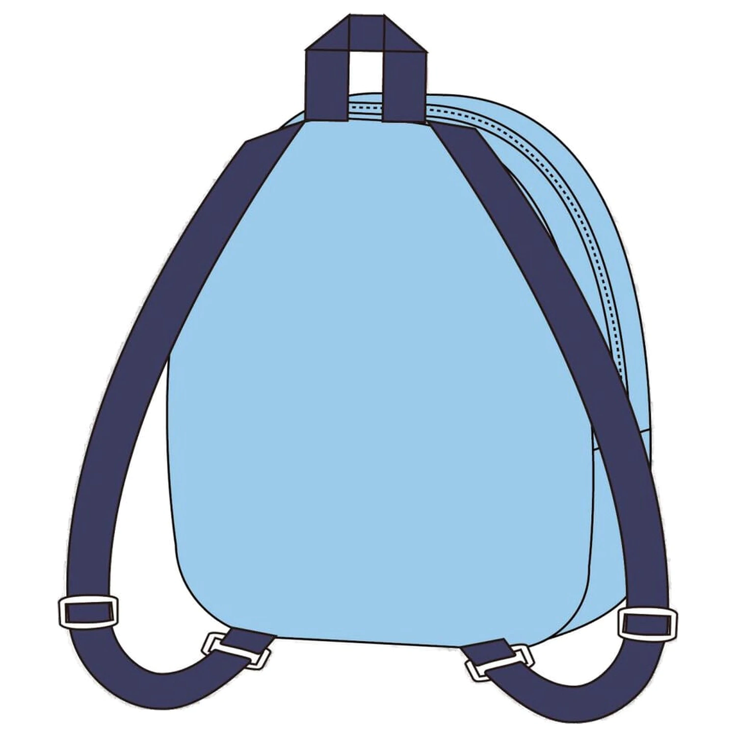 Bluey táska hátizsák 22cm termékfotó