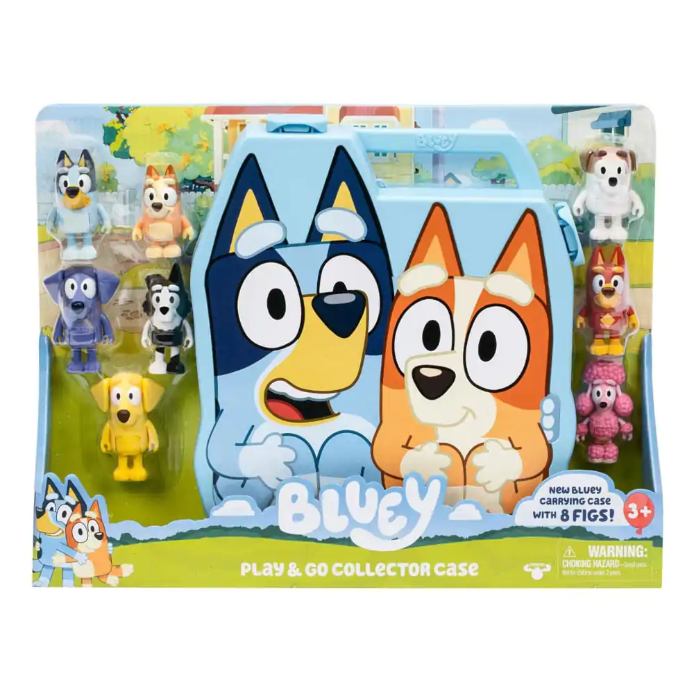 Bluey Ultimate Play & Go Collector játékkészlet és tárolódoboz termékfotó