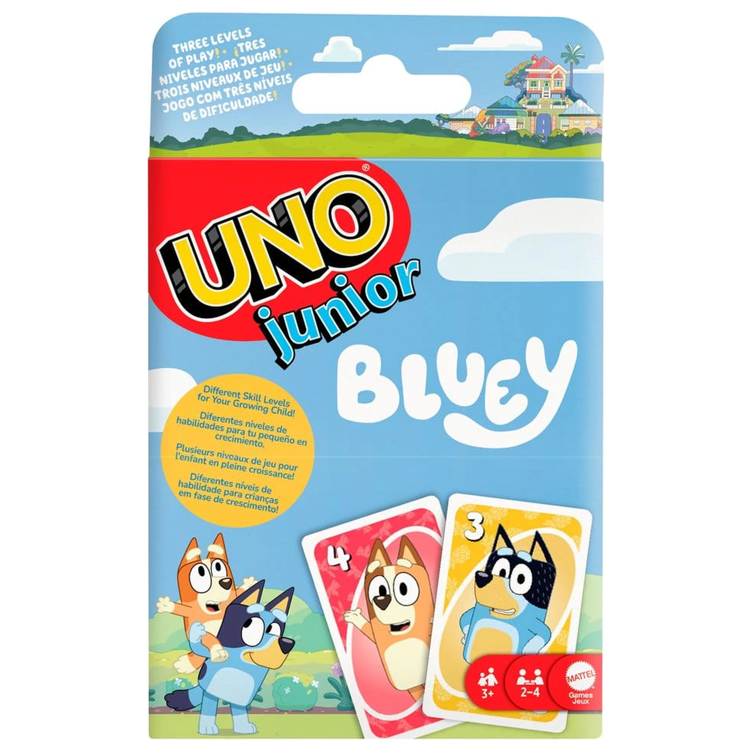 Bluey UNO gyerek kártyajáték termékfotó