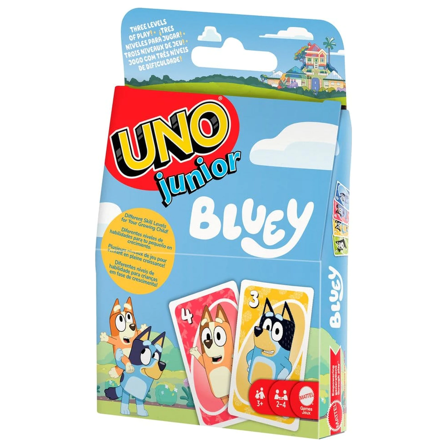 Bluey UNO gyerek kártyajáték termékfotó