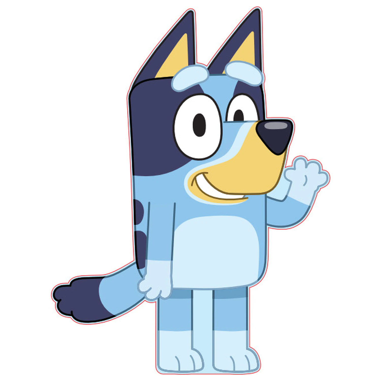 Bluey Wave formapárna termékfotó