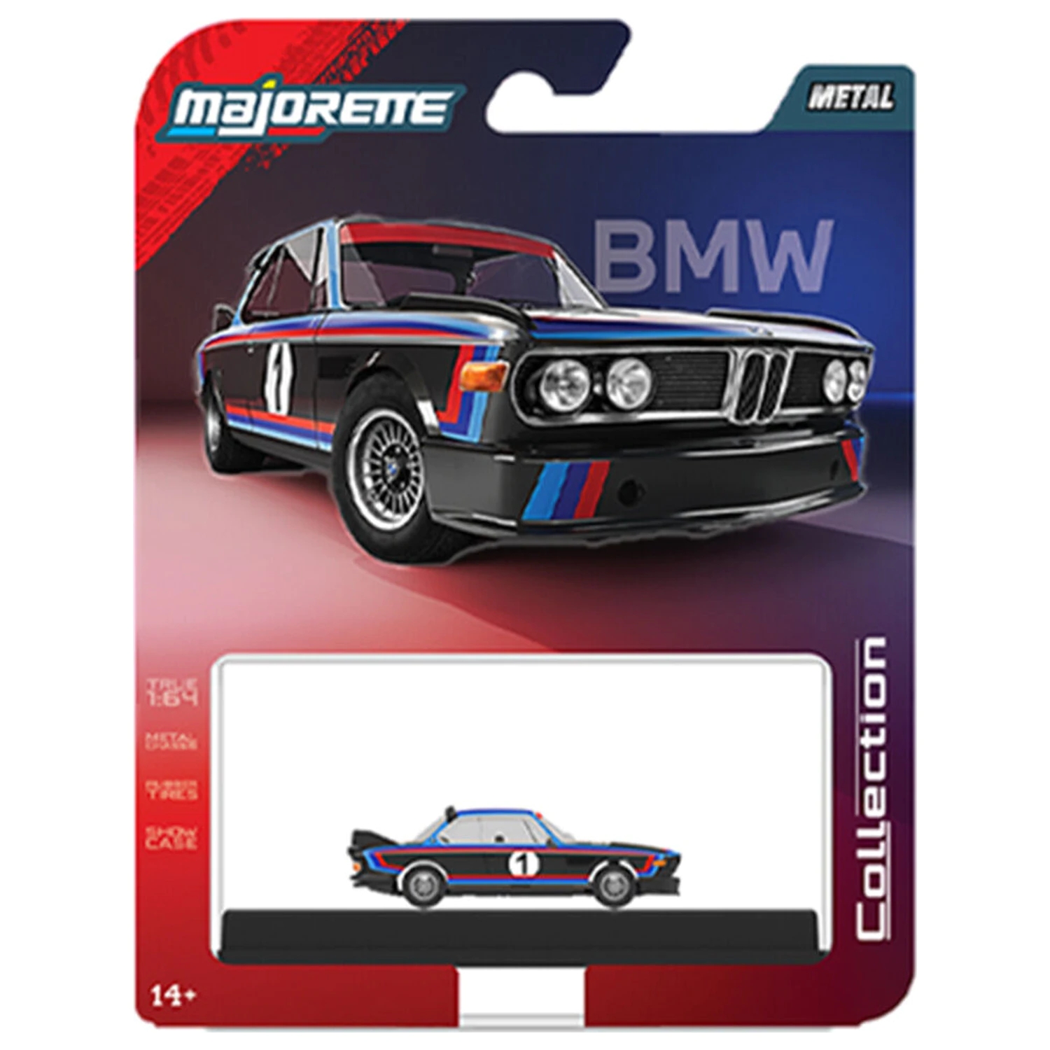 BMW 3.0 CSL 1975 fém modell termékfotó