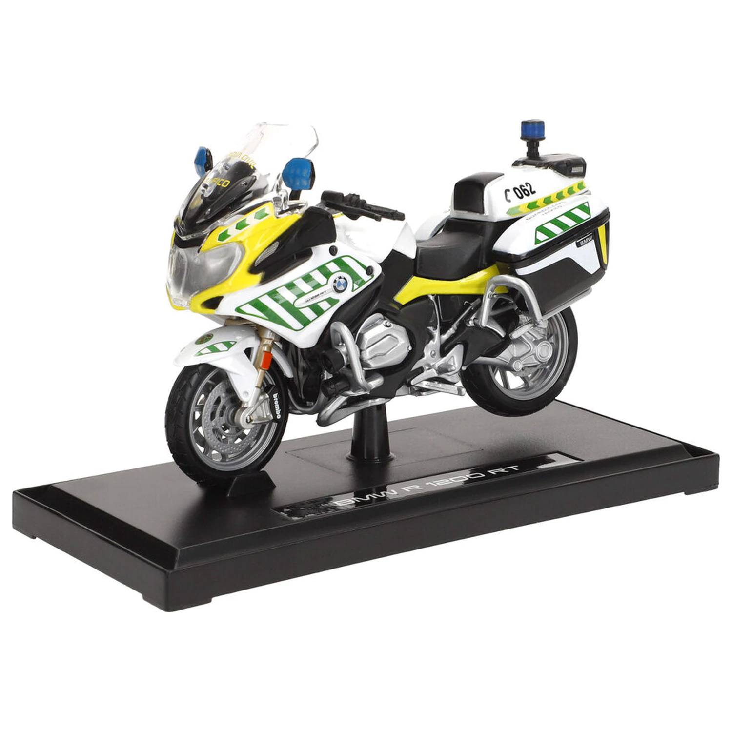 BMW R 1200 Civil Guard motor fém modell termékfotó