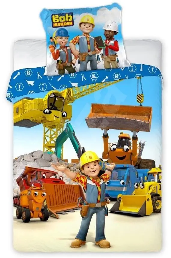 Bob, a mester Gyerek ágyneműhuzat 100×135cm, 40×60 cm termékfotó