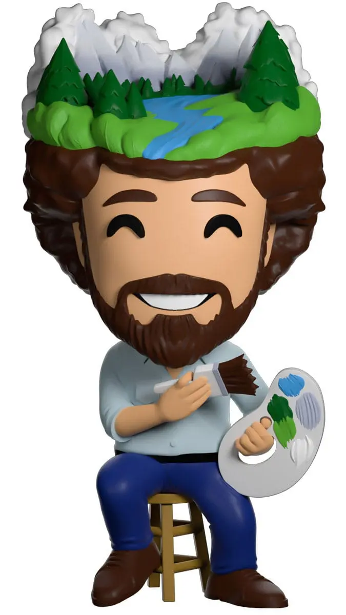 Bob Ross Vinyl figura Bob Ross 12 cm termékfotó