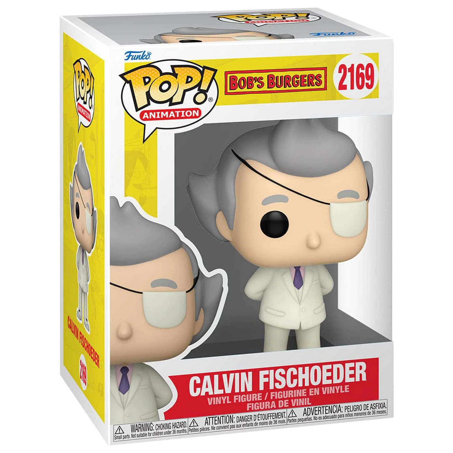 Bob's Burgers Funko POP!TV Vinyl figura Calvin Fischoeder 9 cm termékfotó
