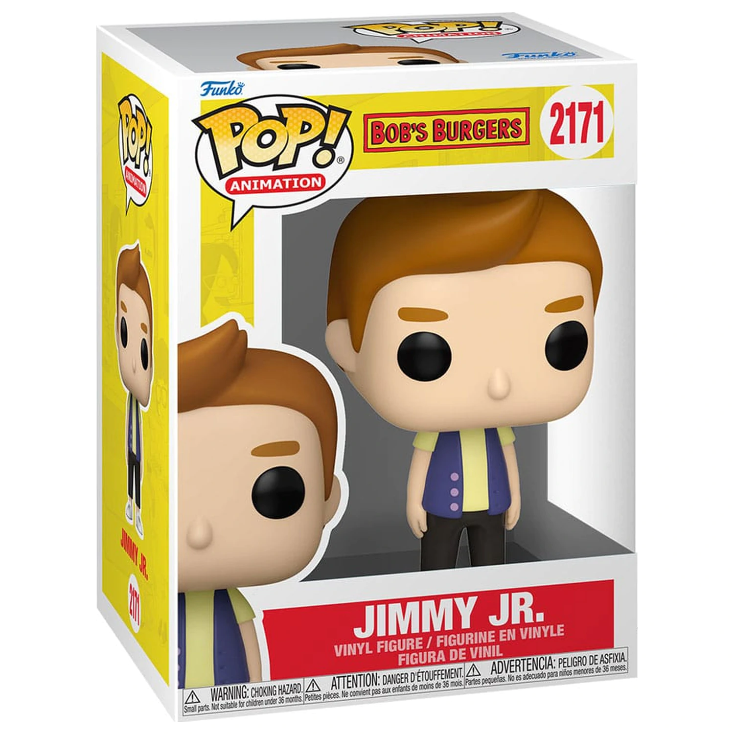 Bob's Burgers Funko POP!TV Vinyl figura Jimmy Jr. 9 cm termékfotó