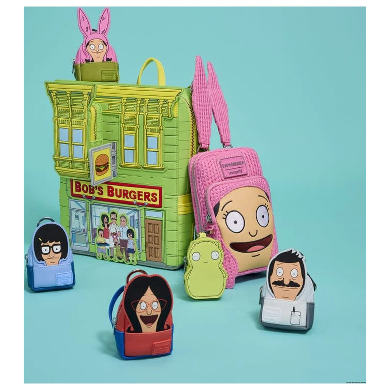 Bob´s Burgers Restaurant keresztpántos táska és pénztárca  termékfotó