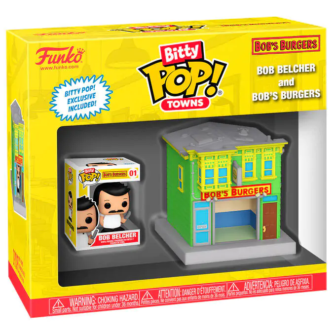 Bobs Burgers Bitty Funko POP! Town Vinyl figura Bobs Burgers termékfotó