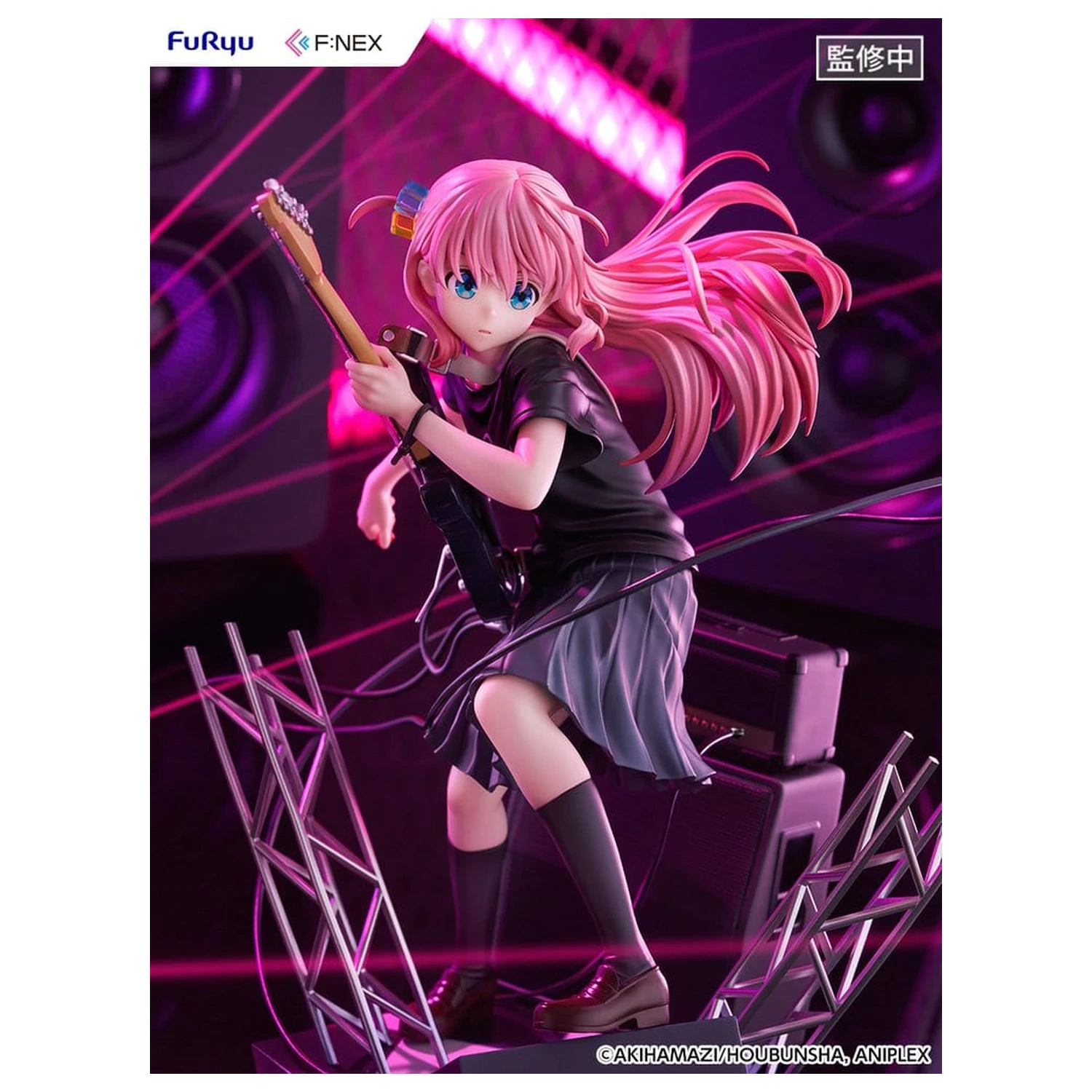 Bocchi the Rock! F:NEX 1/7 Hitori Gotoh Live Ver. PVC figura 24 cm termékfotó