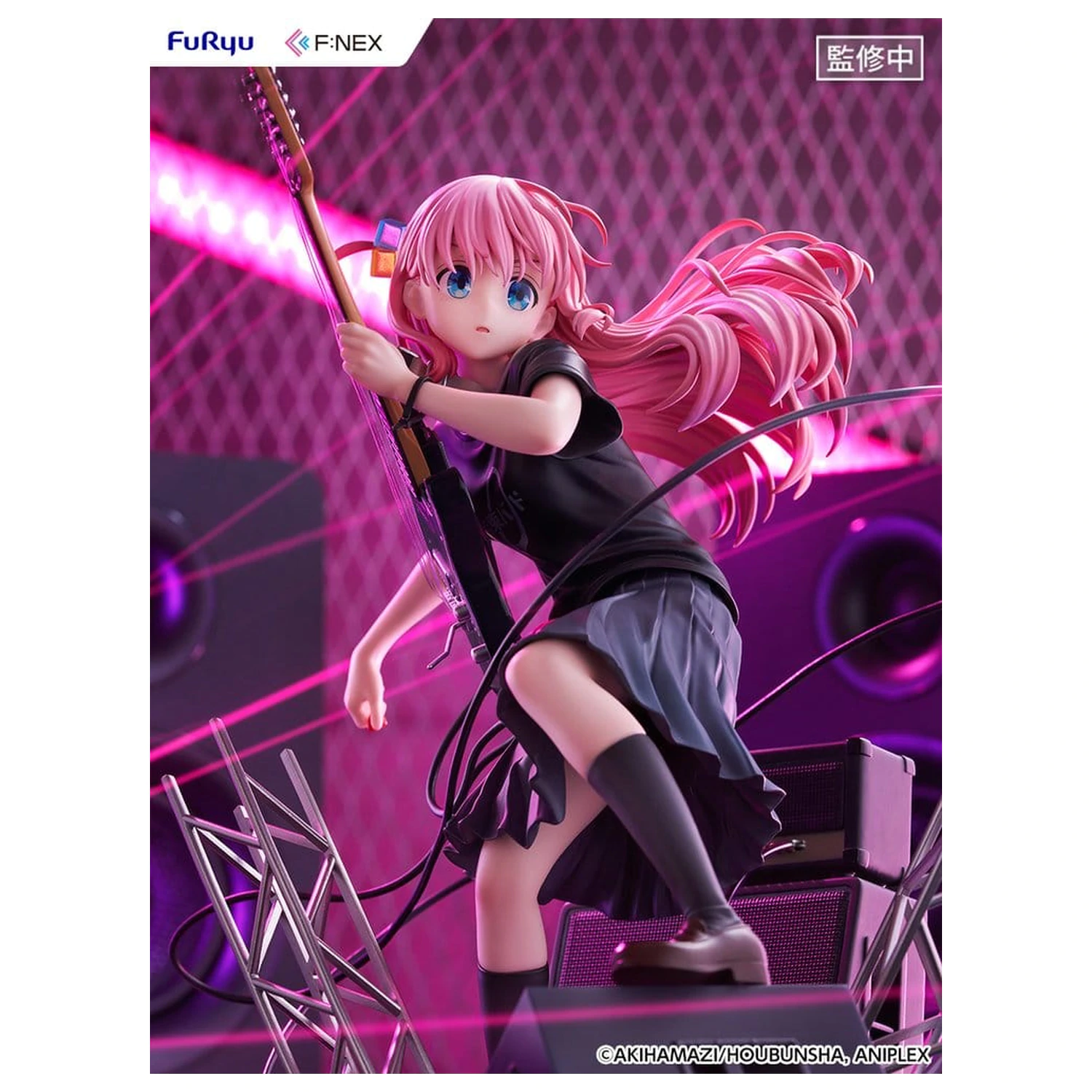 Bocchi the Rock! F:NEX 1/7 Hitori Gotoh Live Ver. PVC figura 24 cm termékfotó