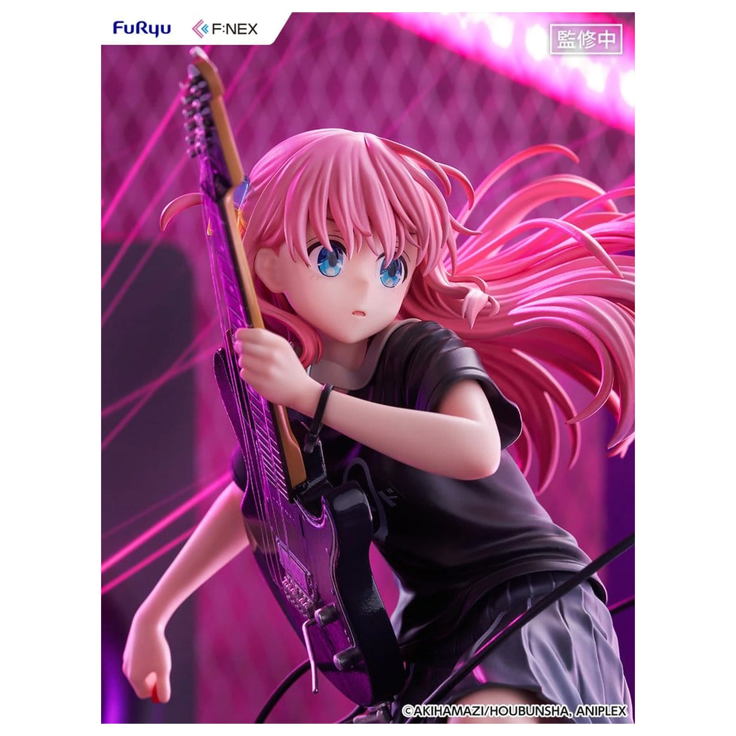 Bocchi the Rock! F:NEX 1/7 Hitori Gotoh Live Ver. PVC figura 24 cm termékfotó