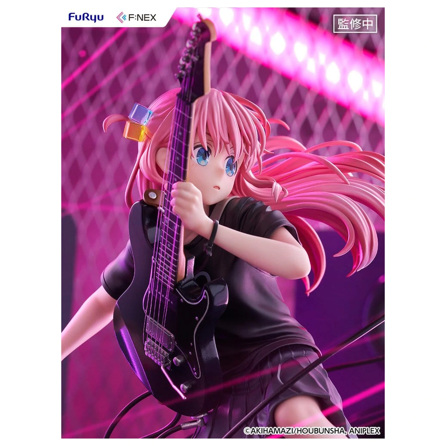 Bocchi the Rock! F:NEX 1/7 Hitori Gotoh Live Ver. PVC figura 24 cm termékfotó