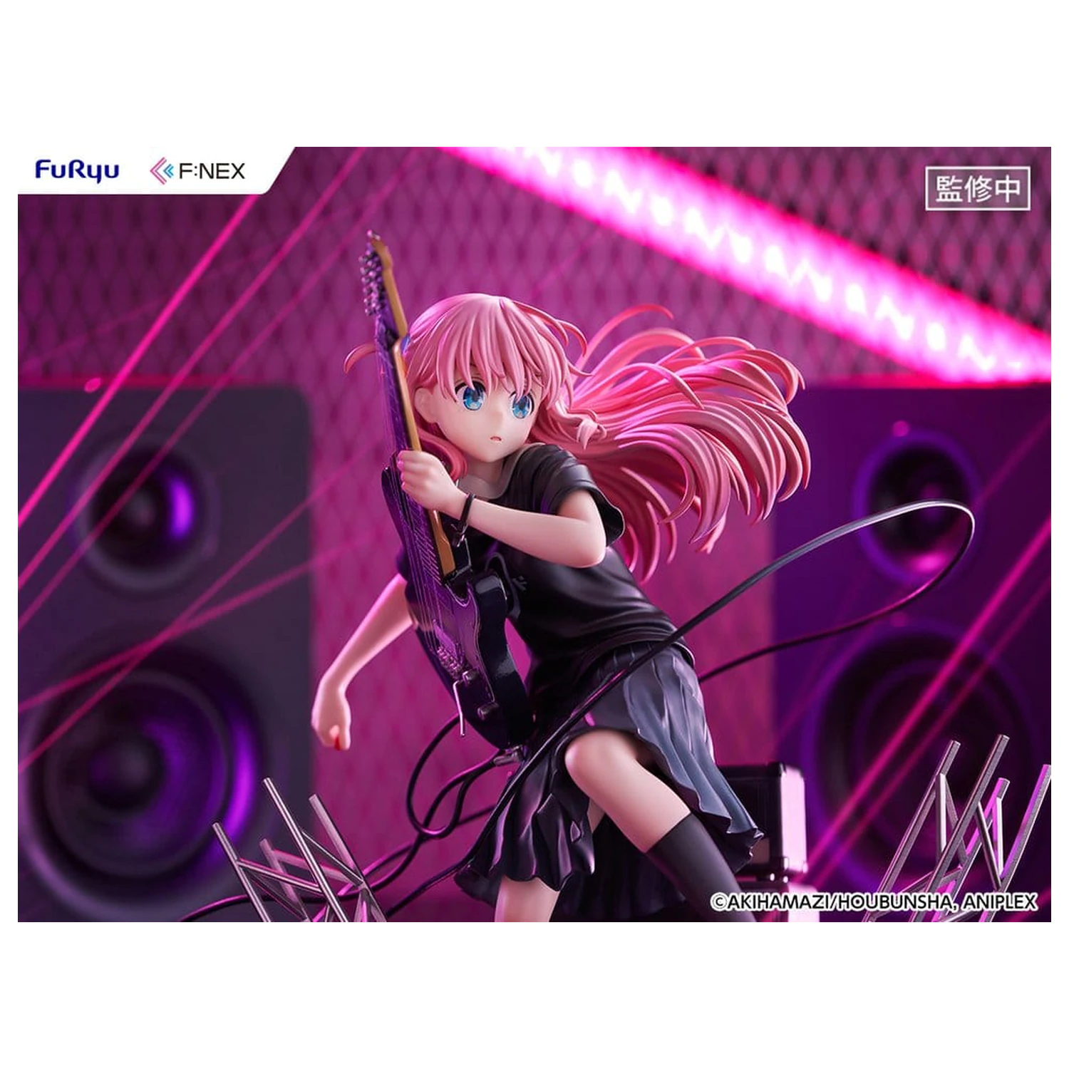 Bocchi the Rock! F:NEX 1/7 Hitori Gotoh Live Ver. PVC figura 24 cm termékfotó