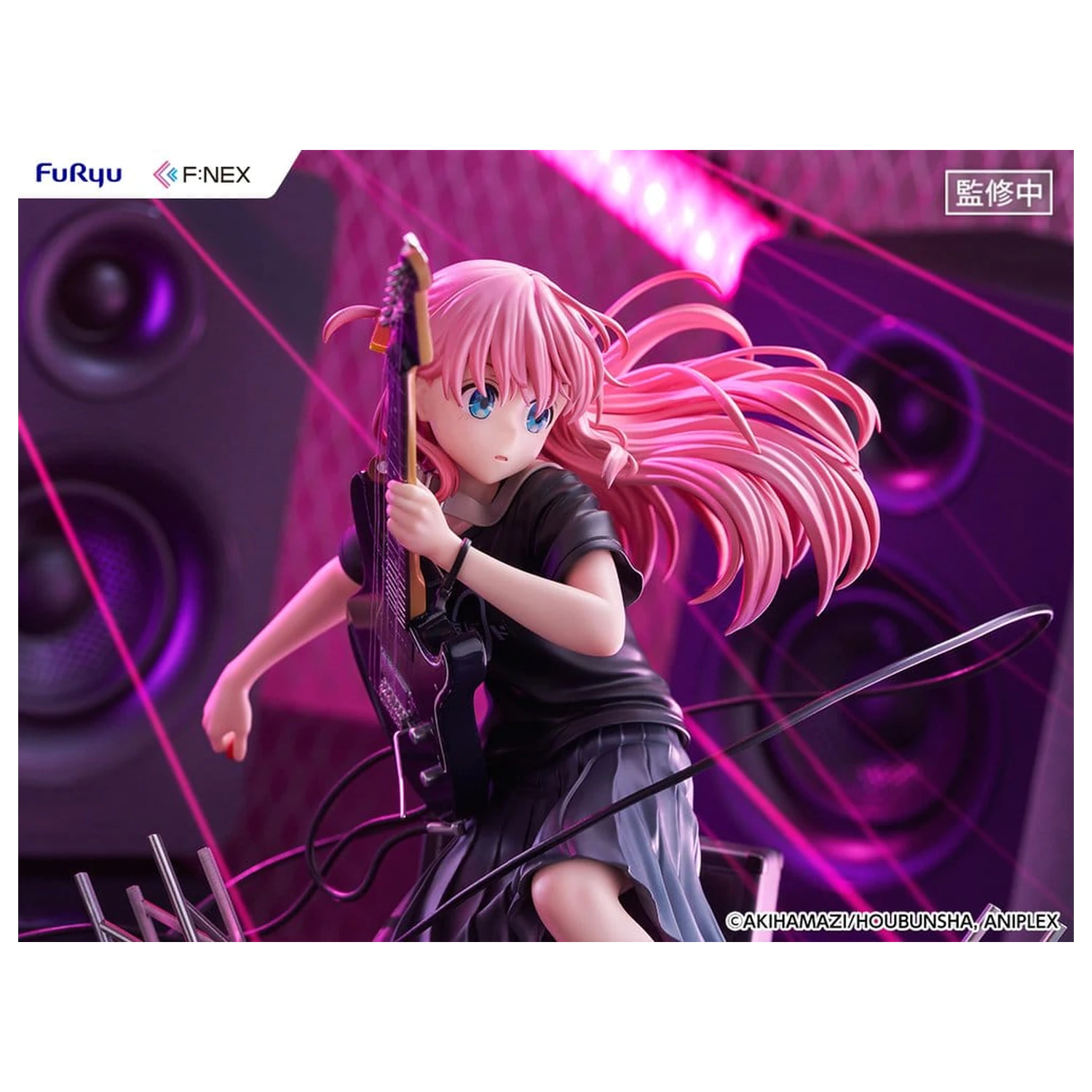 Bocchi the Rock! F:NEX 1/7 Hitori Gotoh Live Ver. PVC figura 24 cm termékfotó