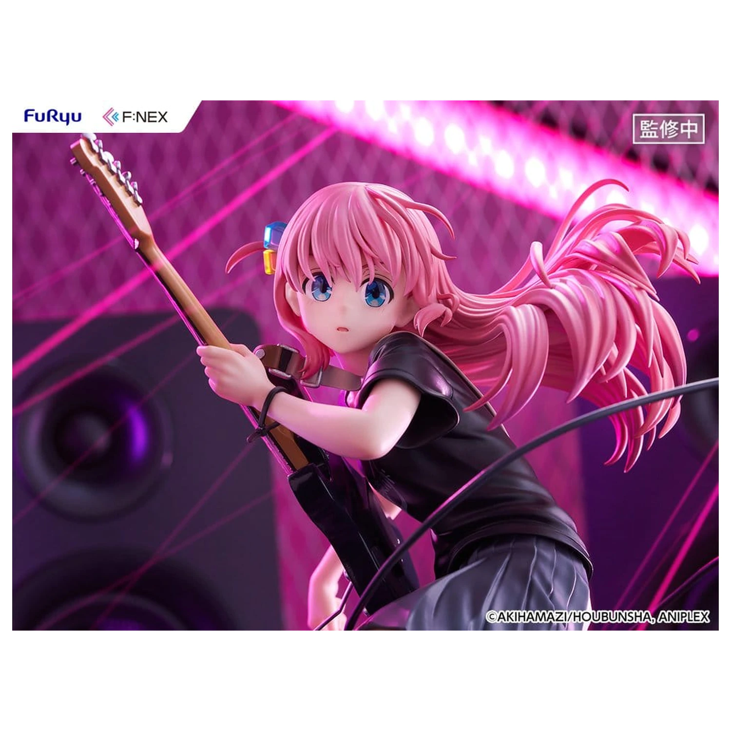 Bocchi the Rock! F:NEX 1/7 Hitori Gotoh Live Ver. PVC figura 24 cm termékfotó