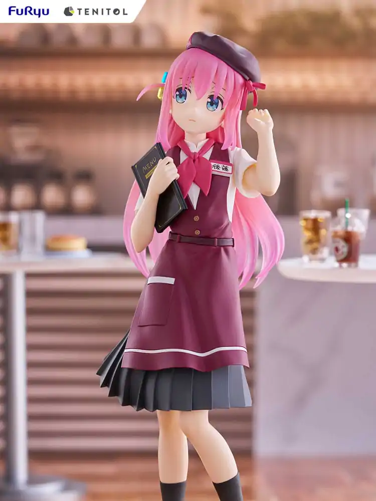 Bocchi the Rock! Tenitol Hitori Gotoh Café Style Ver. PVC szobor figura 20 cm termékfotó