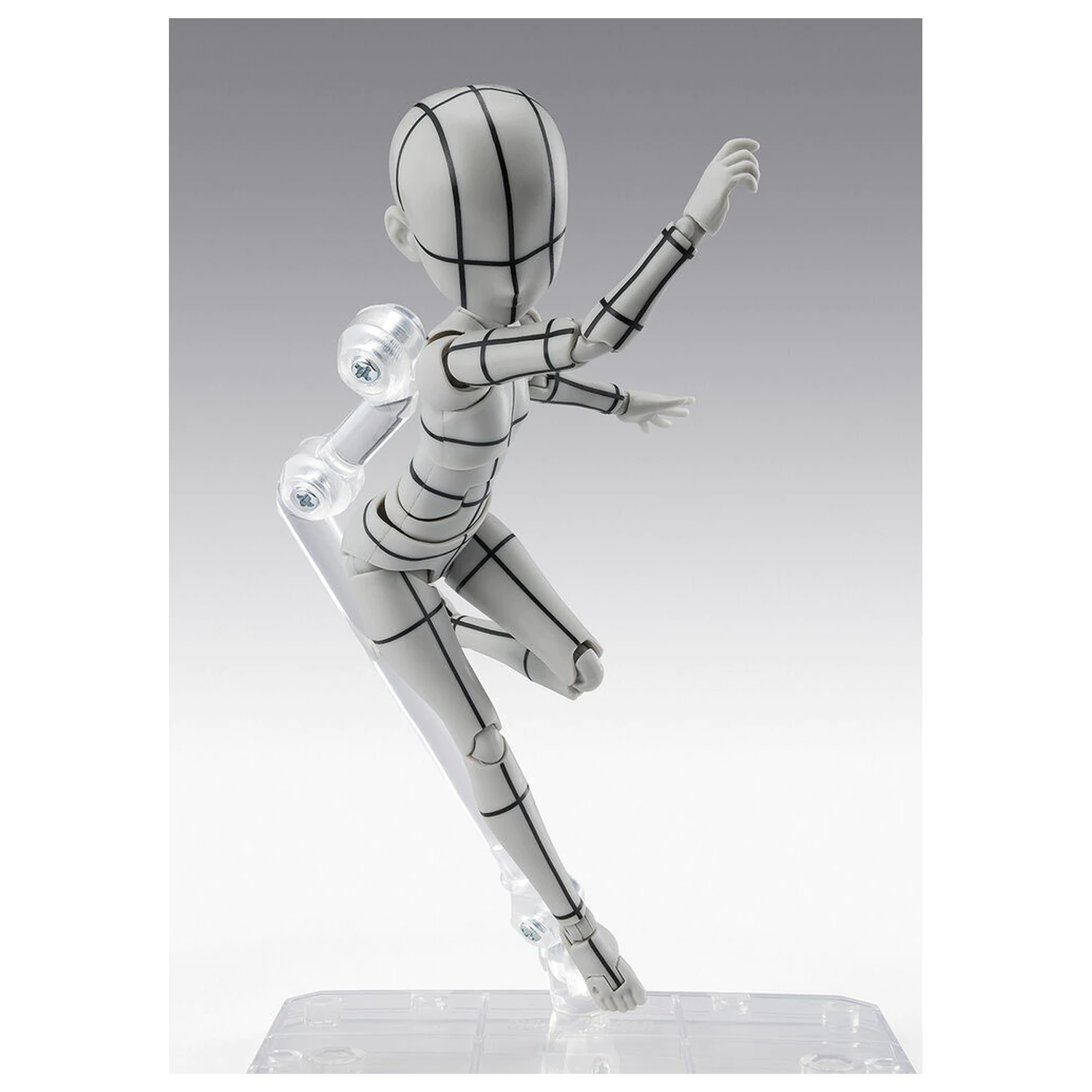 Body Series Body-Chan- Ken Sugimori Edition Wireframe Gray Color Ver. S.H. Figuarts figura 13cm termékfotó