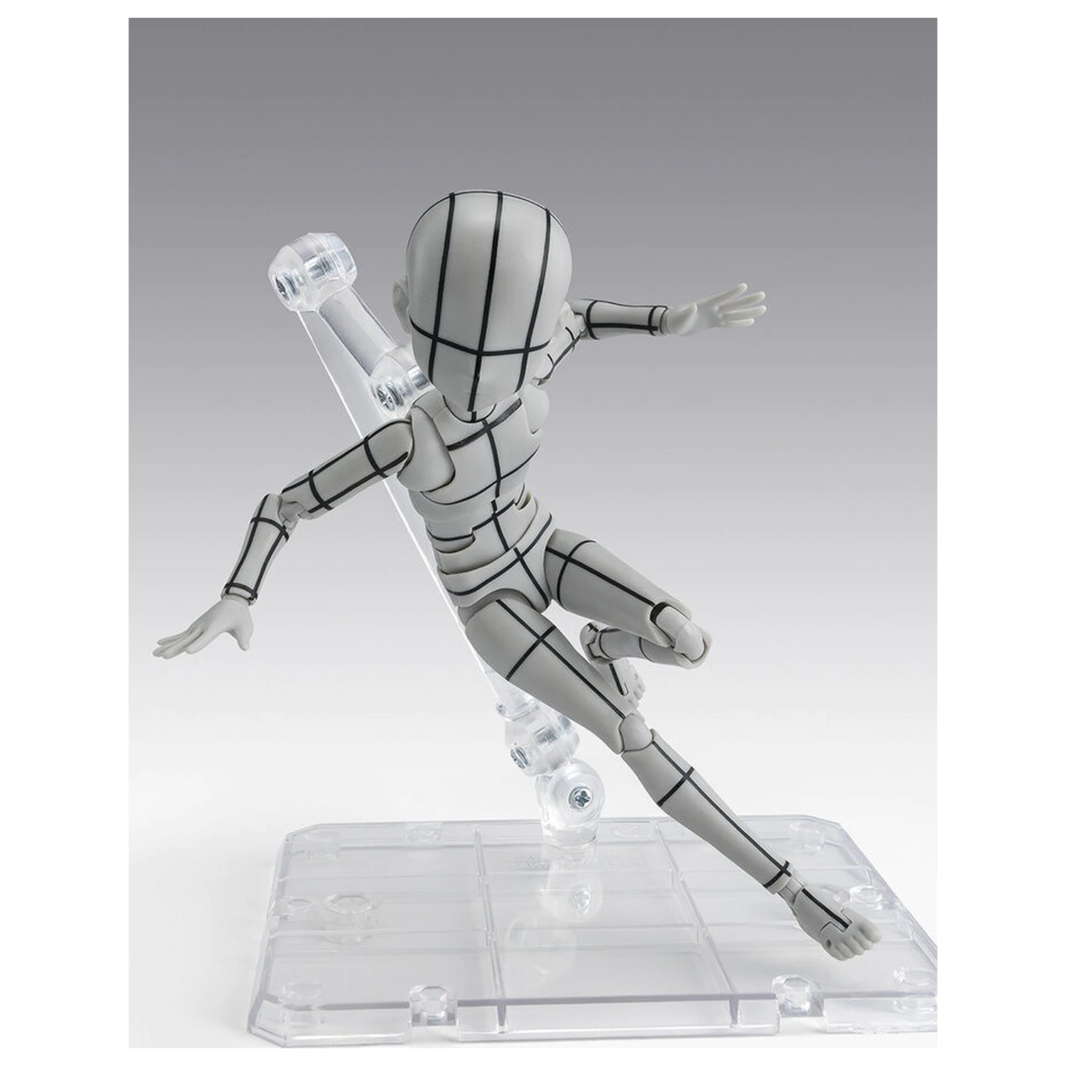 Body Series Body-Kun- Ken Sugimori Edition Wireframe Gray Color Ver. S.H. Figuarts figura 13cm termékfotó