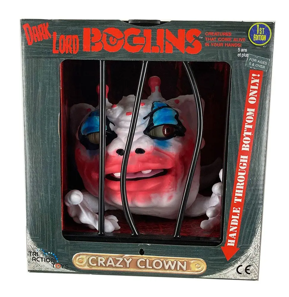 Boglins Dark Lord Crazy Clown (Glow In The Dark) báb termékfotó
