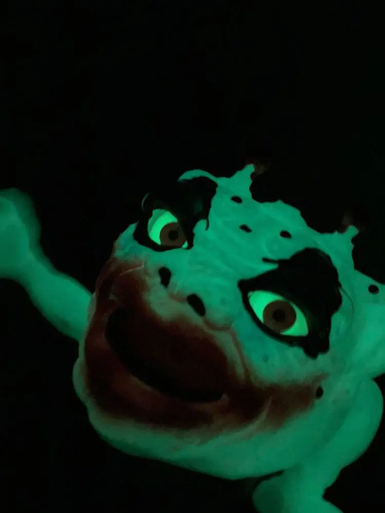 Boglins Dark Lord Crazy Clown (Glow In The Dark) báb termékfotó
