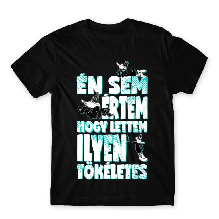 Bolondos dallamok Tökéletes - Dodó Kacsa férfi póló termékfotó