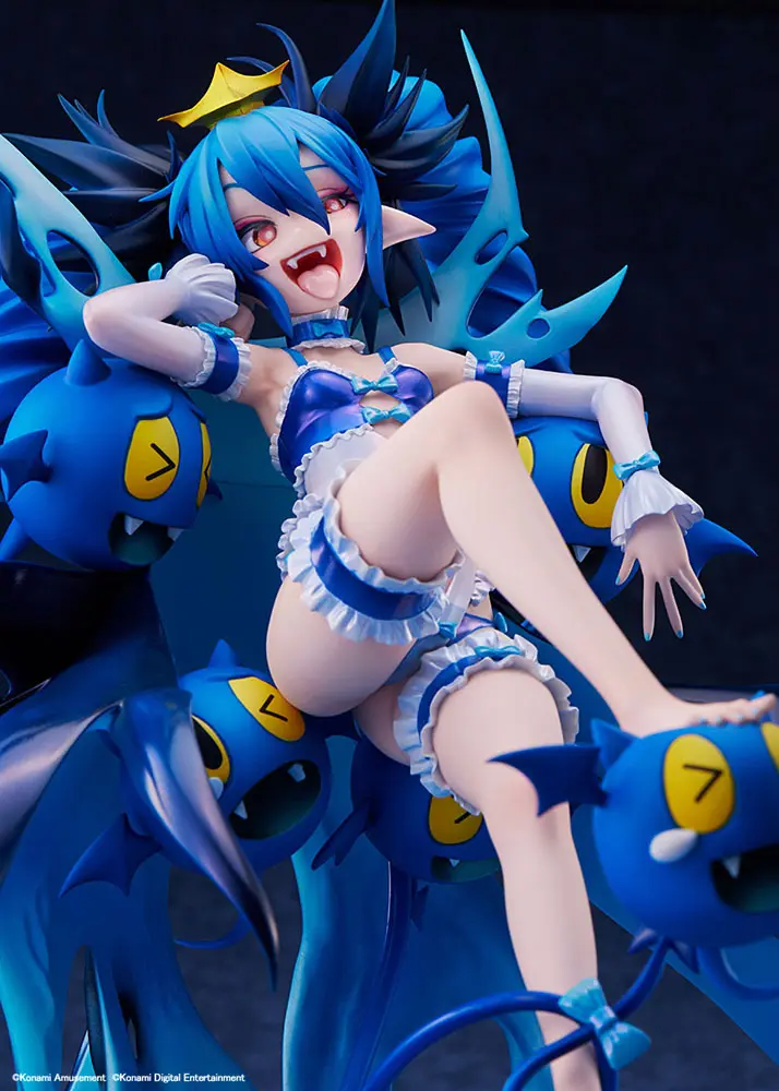 Bombergirl 1/7 Aqua Lewysia Aquablue Vampire Negligee Ver. PVC szobor figura 25 cm termékfotó