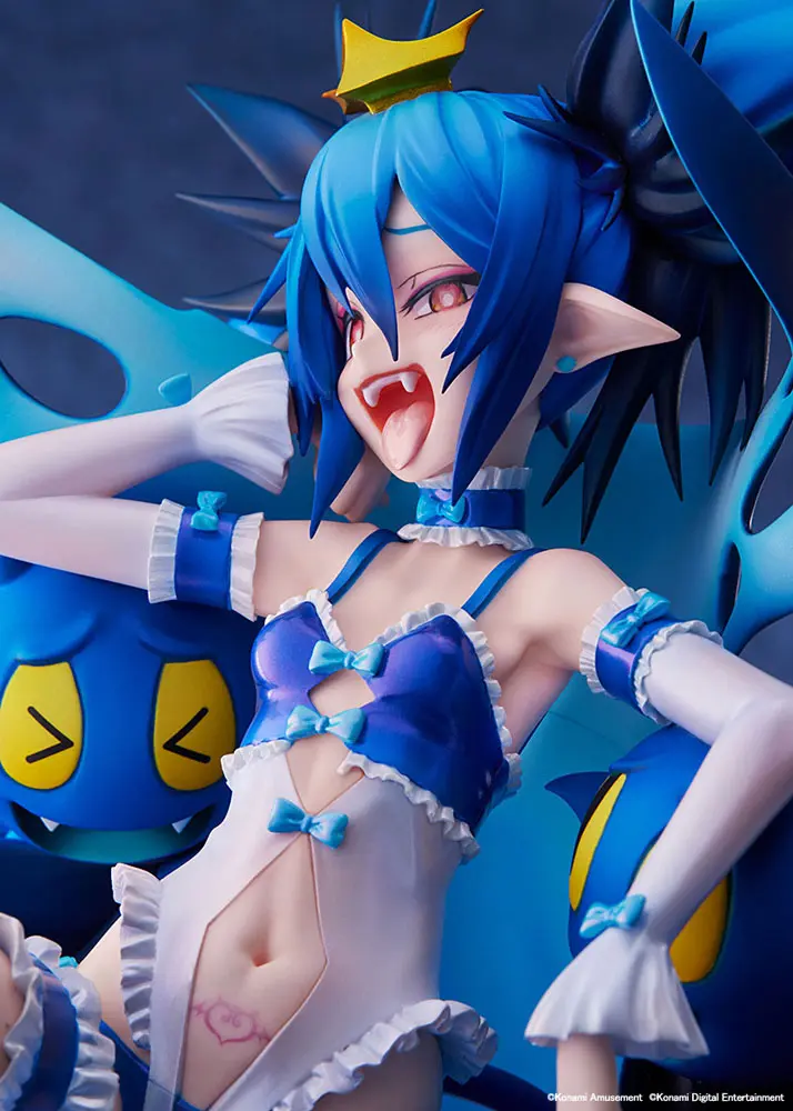 Bombergirl 1/7 Aqua Lewysia Aquablue Vampire Negligee Ver. PVC szobor figura 25 cm termékfotó