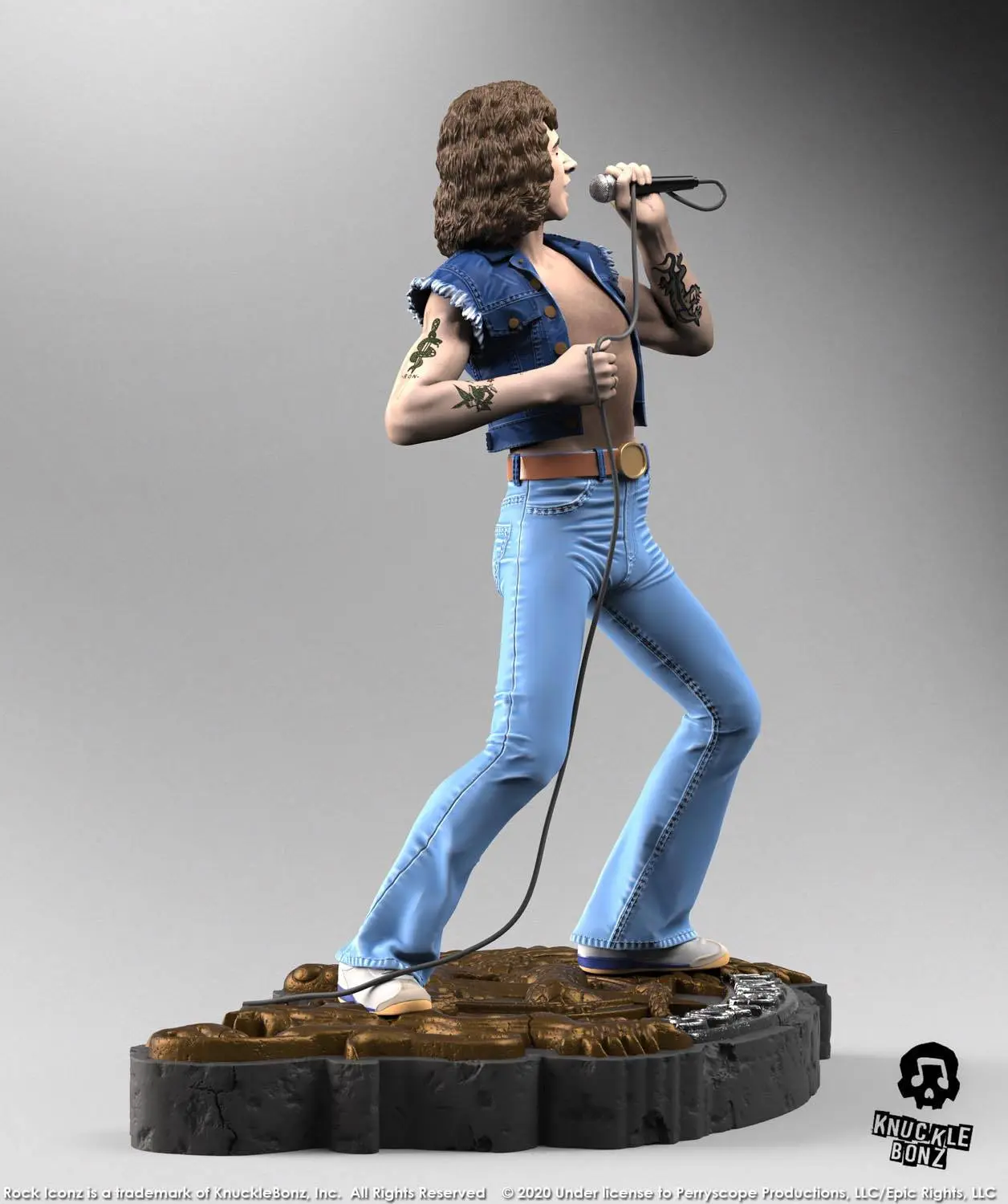 Bon Scott Rock Iconz Bon Scott Limitált kiadás szobor figura 22 cm termékfotó