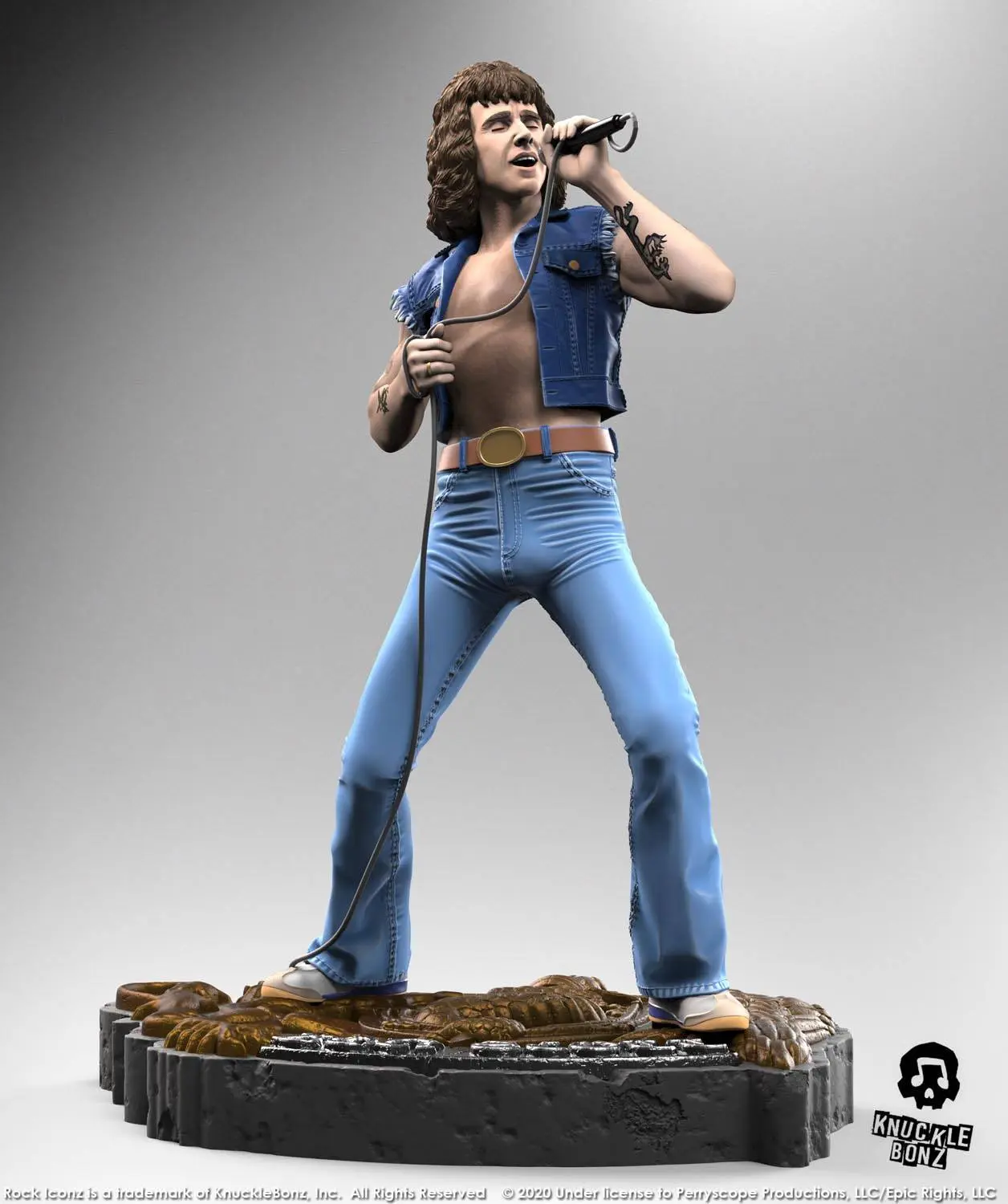 Bon Scott Rock Iconz Bon Scott Limitált kiadás szobor figura 22 cm termékfotó