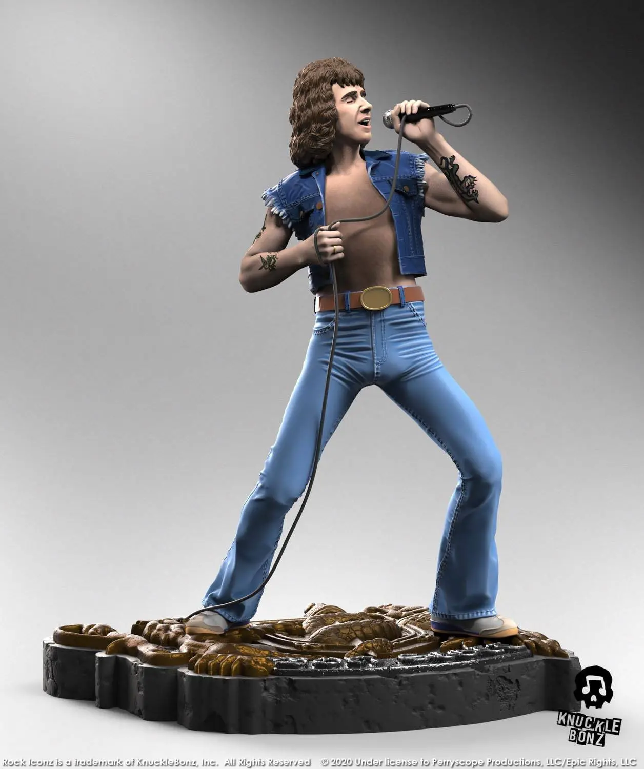 Bon Scott Rock Iconz Bon Scott Limitált kiadás szobor figura 22 cm termékfotó