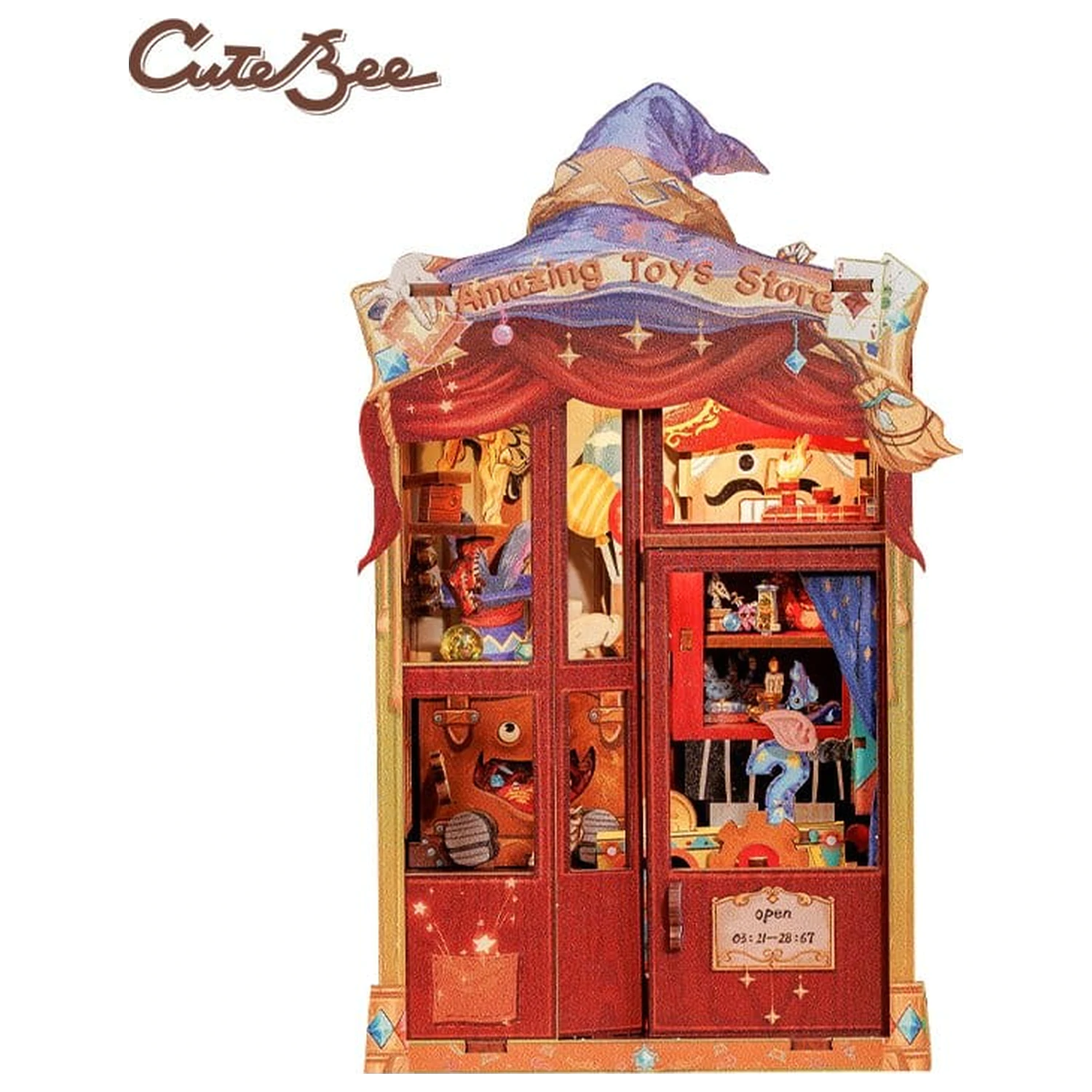 Book Nook Amazing Toy Store 17 x 12 cm   termékfotó