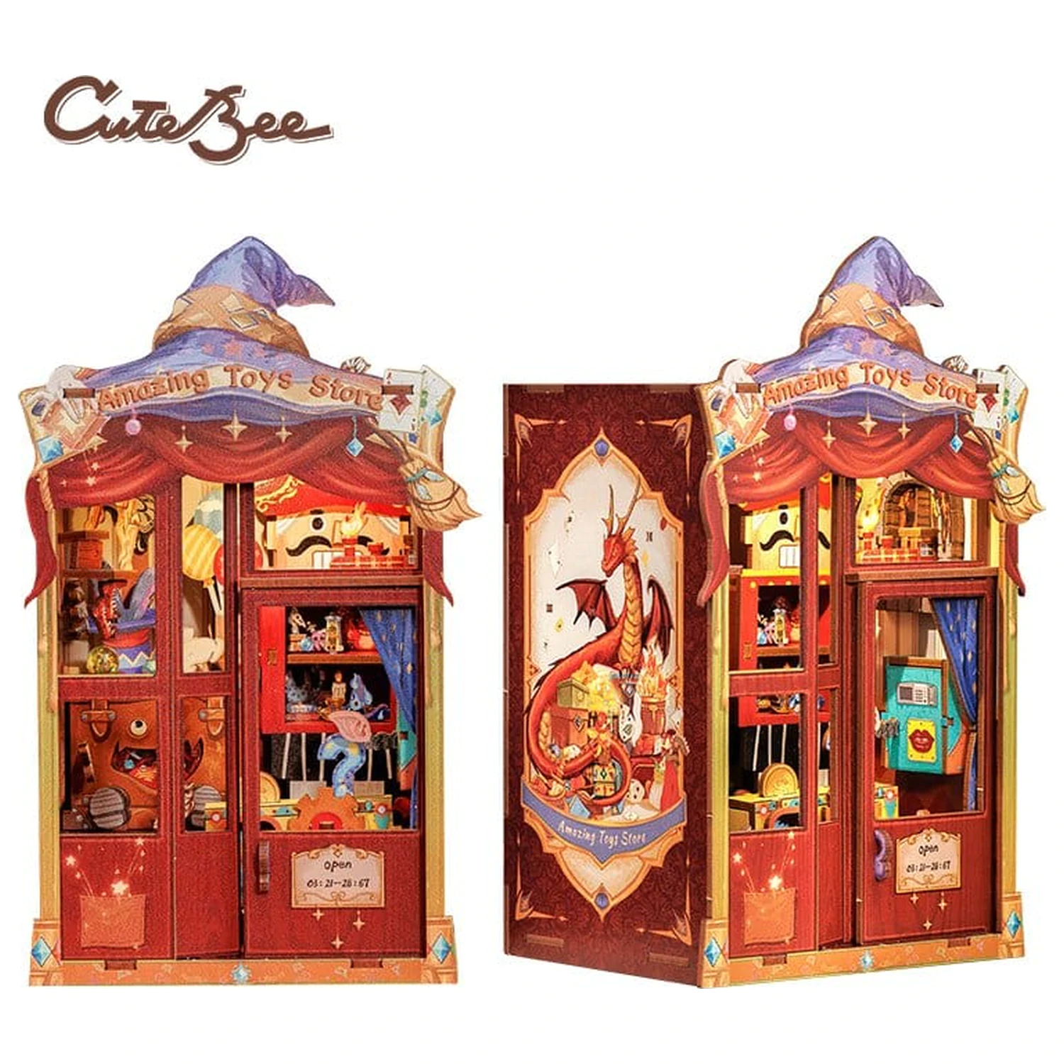 Book Nook Amazing Toy Store 17 x 12 cm   termékfotó