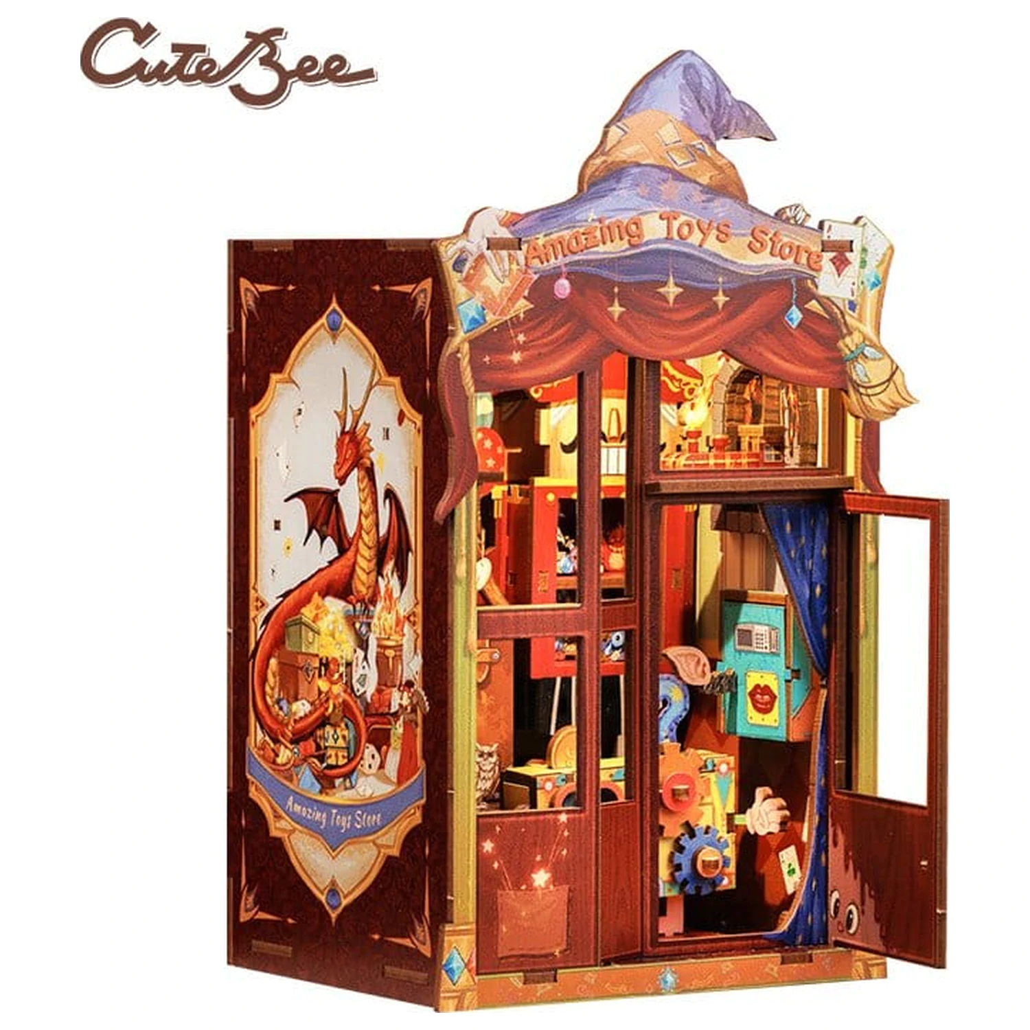 Book Nook Amazing Toy Store 17 x 12 cm   termékfotó