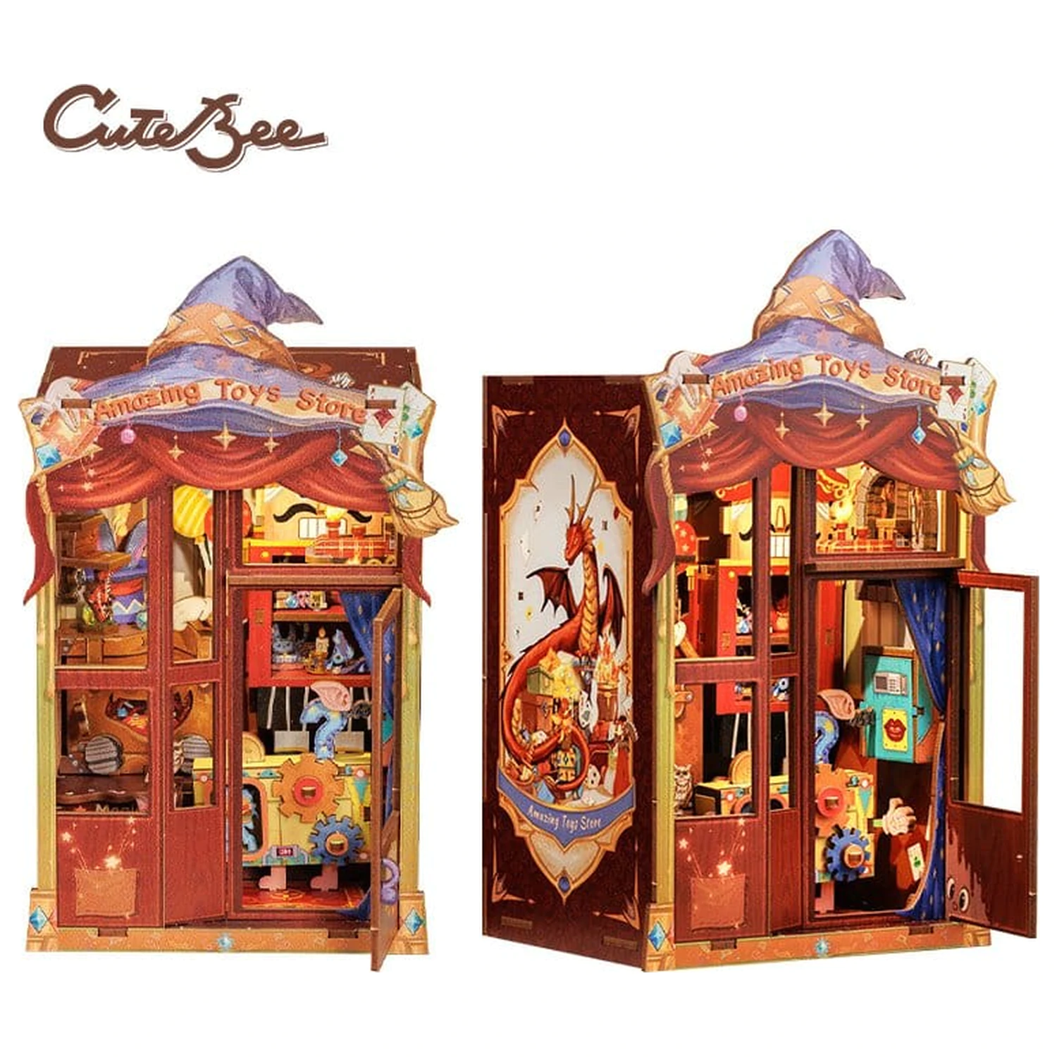 Book Nook Amazing Toy Store 17 x 12 cm   termékfotó