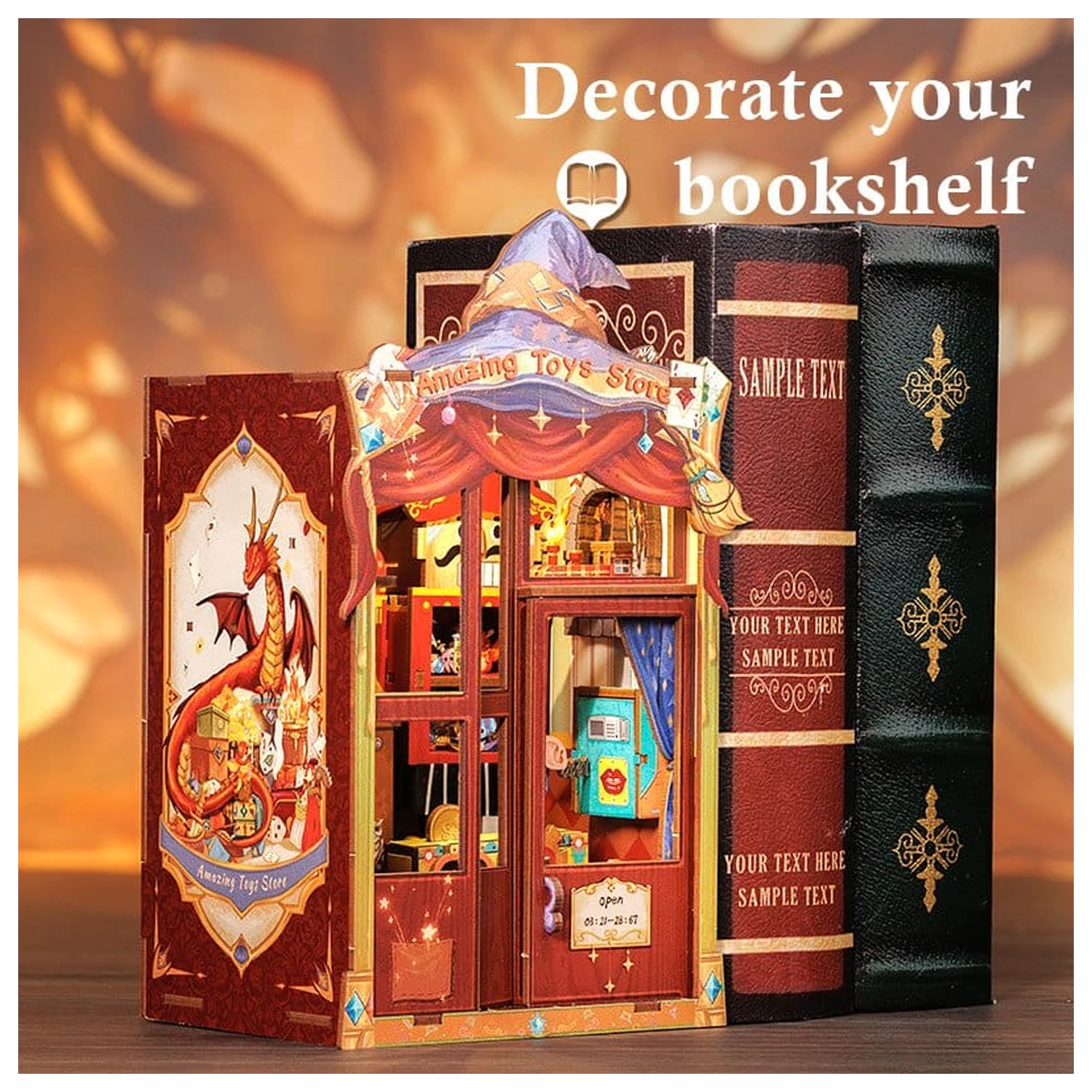 Book Nook Amazing Toy Store 17 x 12 cm   termékfotó