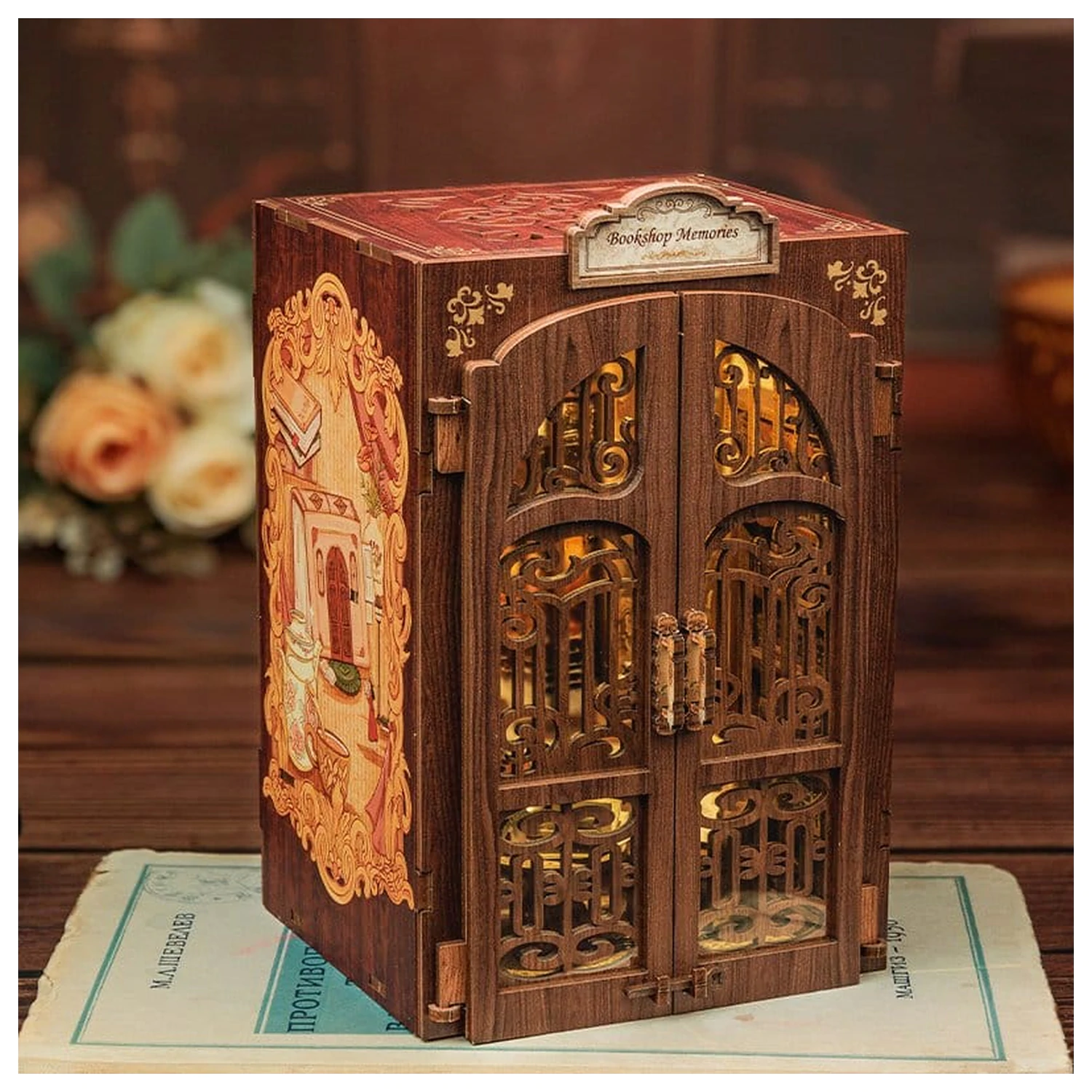 Book Nook Bookshop Memories 17 x 10 cm  termékfotó