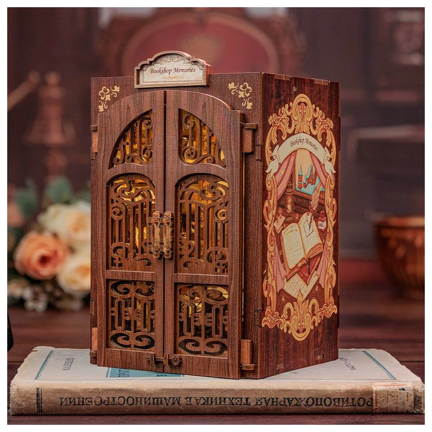 Book Nook Bookshop Memories 17 x 10 cm  termékfotó