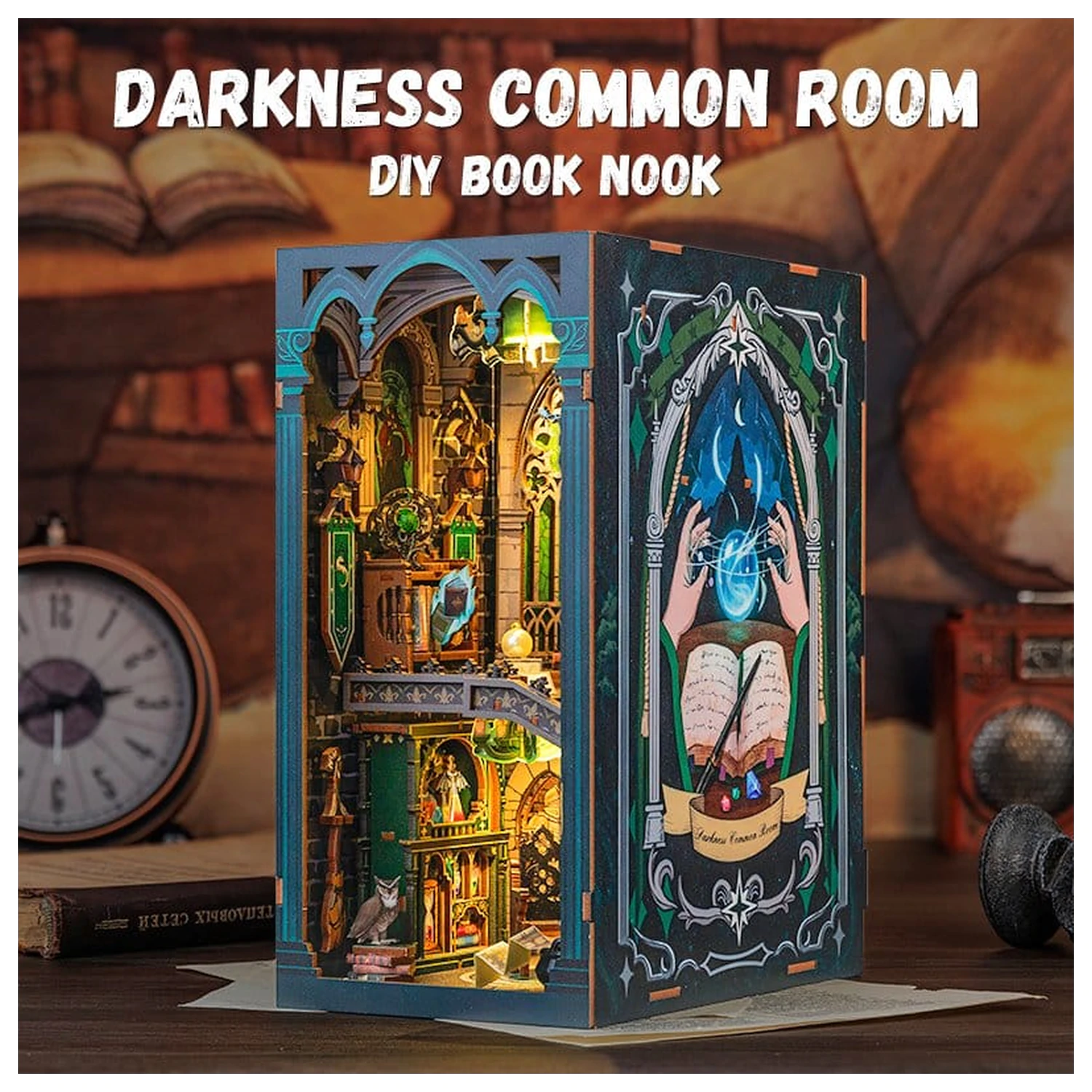Book Nook Darkness Common Room 23 x 11 cm  termékfotó